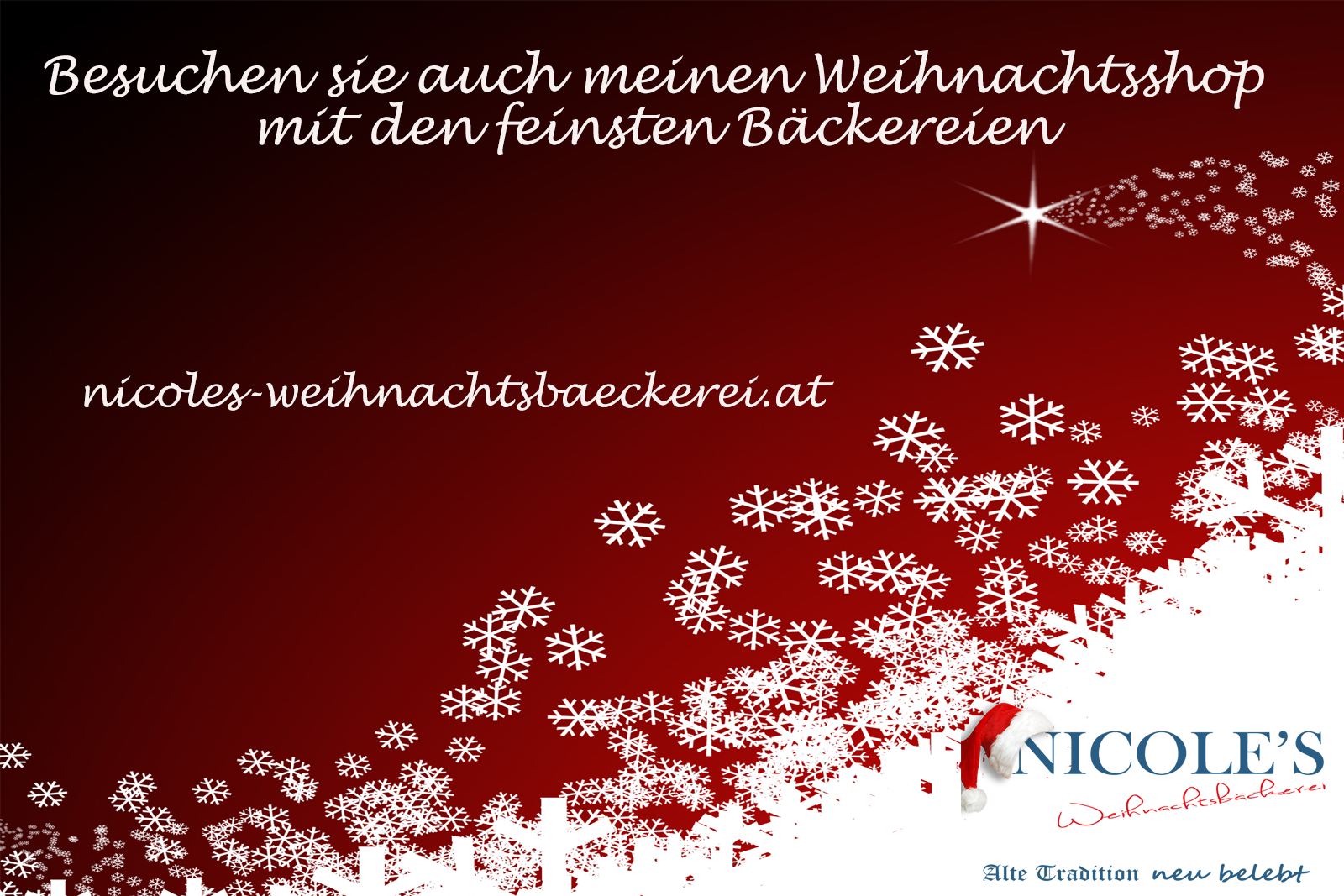 Nicole's Weihnachtsbäckerei